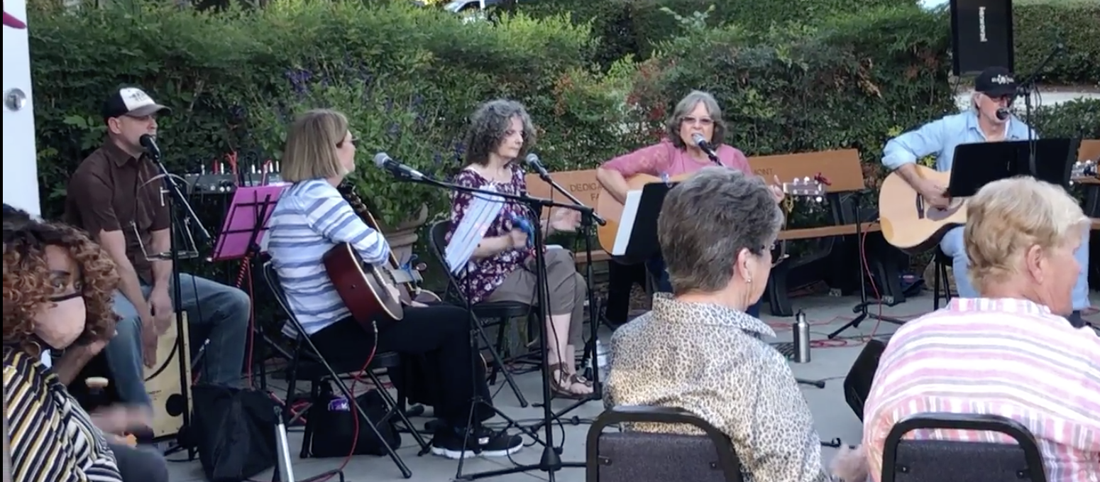 Claremont Community Performers at AgingNext Cider Open House event